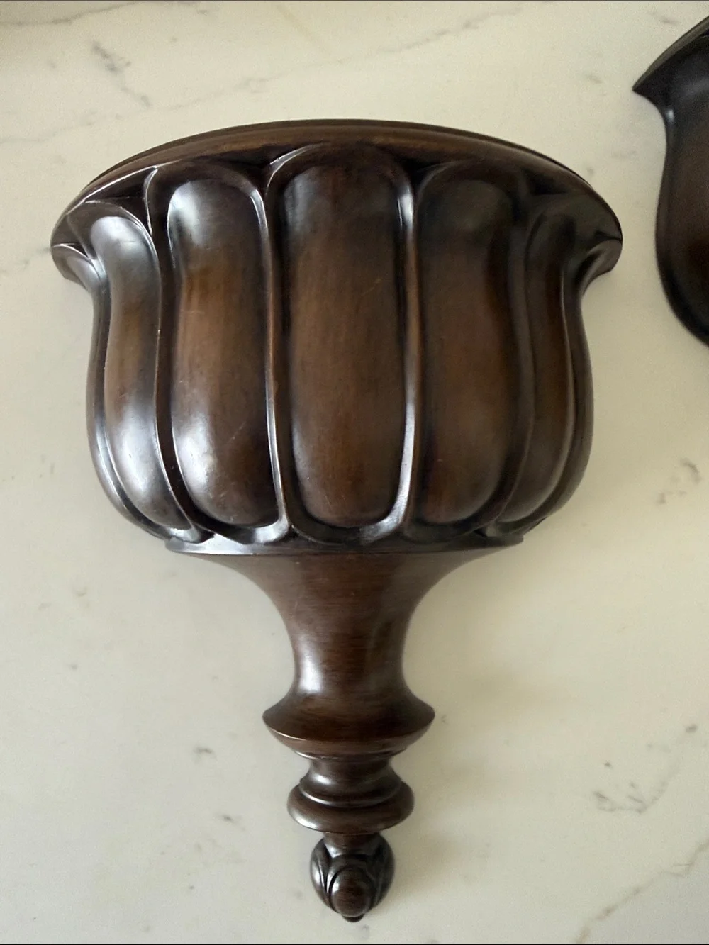 Vintage 1975 Syroco Wall Sconces Set of 2